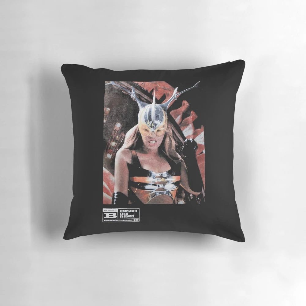 Beyoncé Renaissance Pillow with Beyoncé lyrics and album art