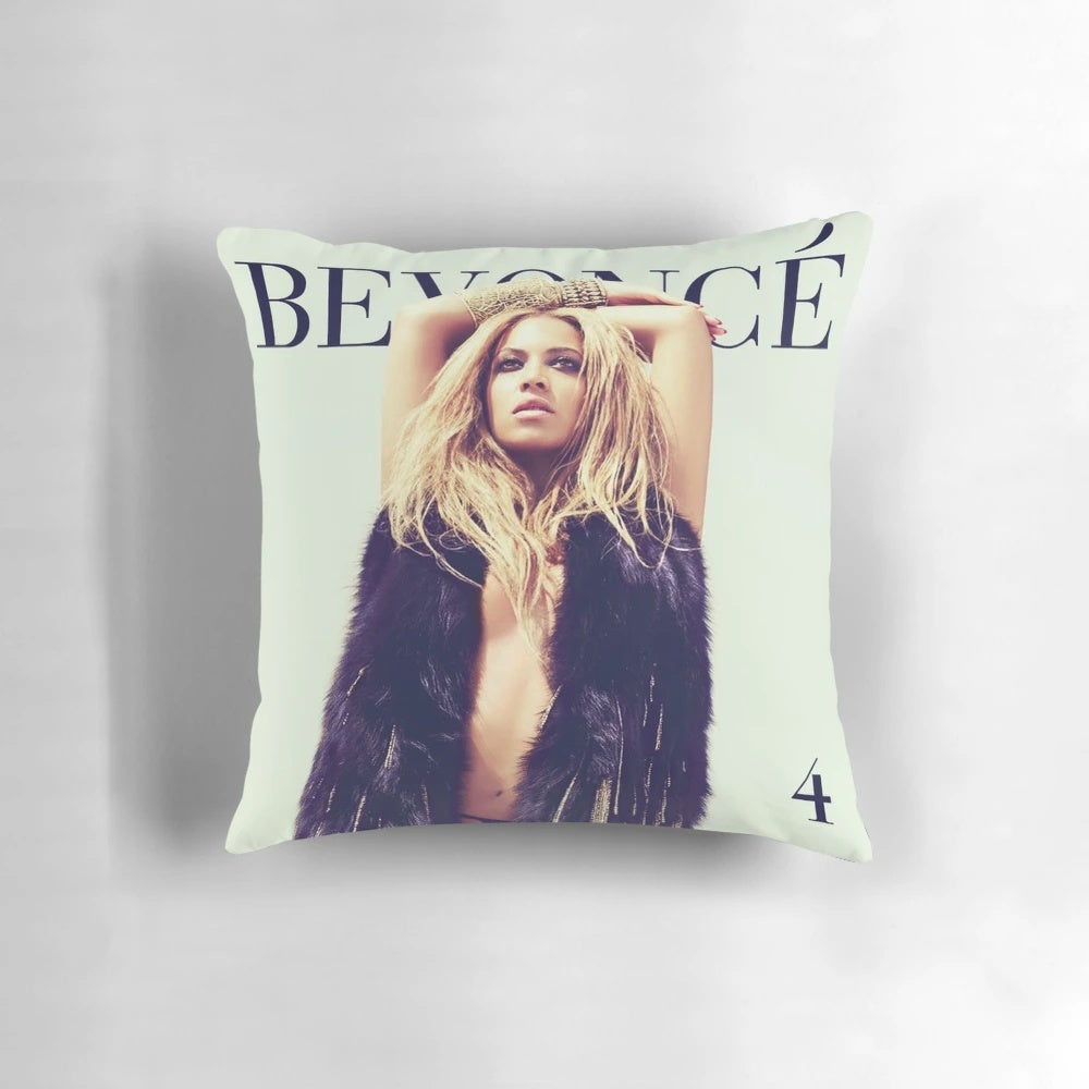 Beyonce Inspired Decorative Pillow featuring Pop Art Design