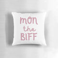 Biffy Clyro band logo printed on a soft, plush pillow