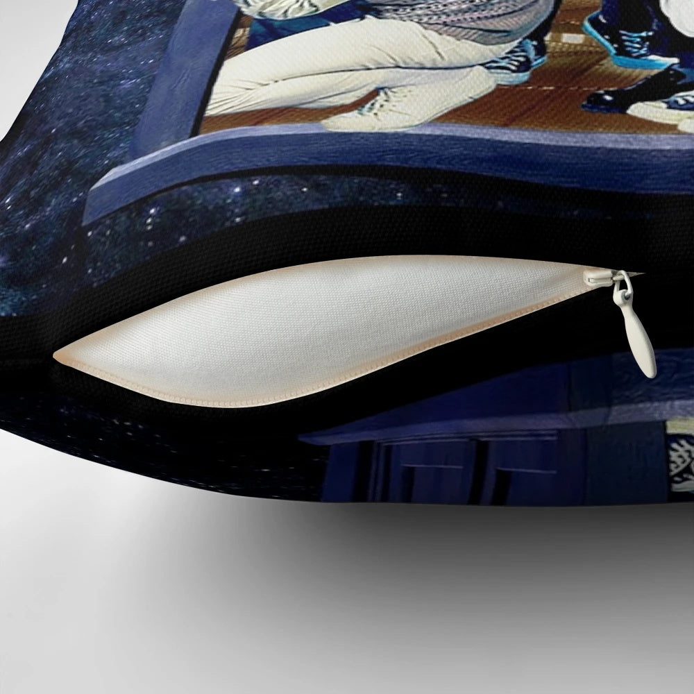 Bigger on the Inside Oversized Interior Pillow, featuring a roomy and comfortable design.