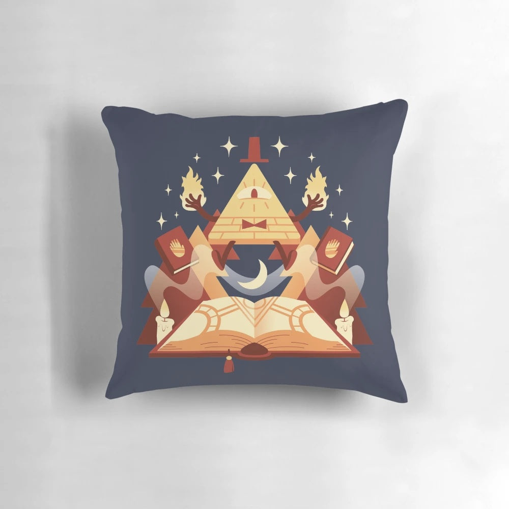 Plush Bill Cipher Pillow from Gravity Falls Cartoon Series