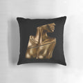 Unique Billie Eilish inspired fragrance bottle pillow with a stylish and artistic design