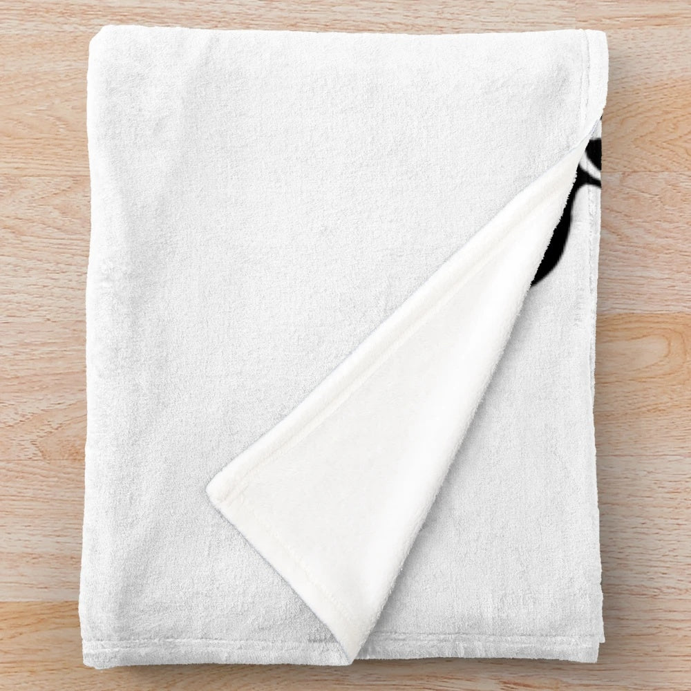 Billie Eilish inspired plush blanket with concert tour design