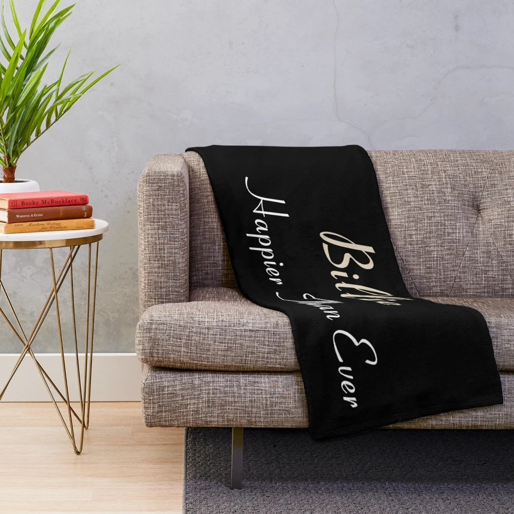 Billie Eilish Happier Than Ever Plush Blanket