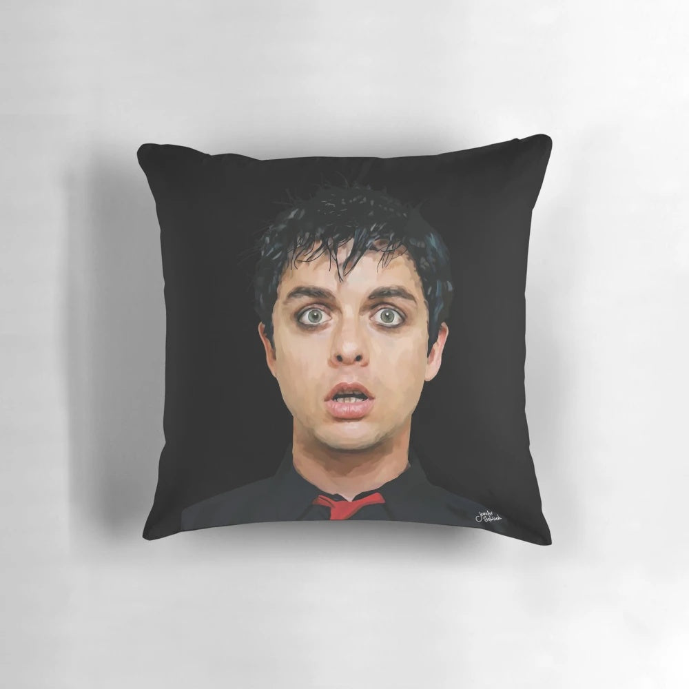 Billie Punk Rock Inspired Decorative Pillow