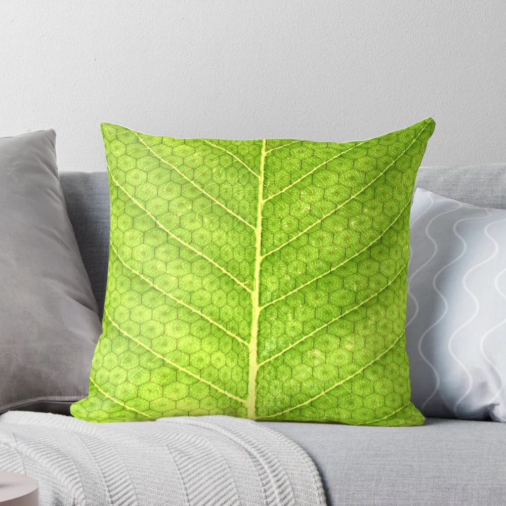 Biomimicry inspired natural symmetry pillow showcasing innovative biomaterials design