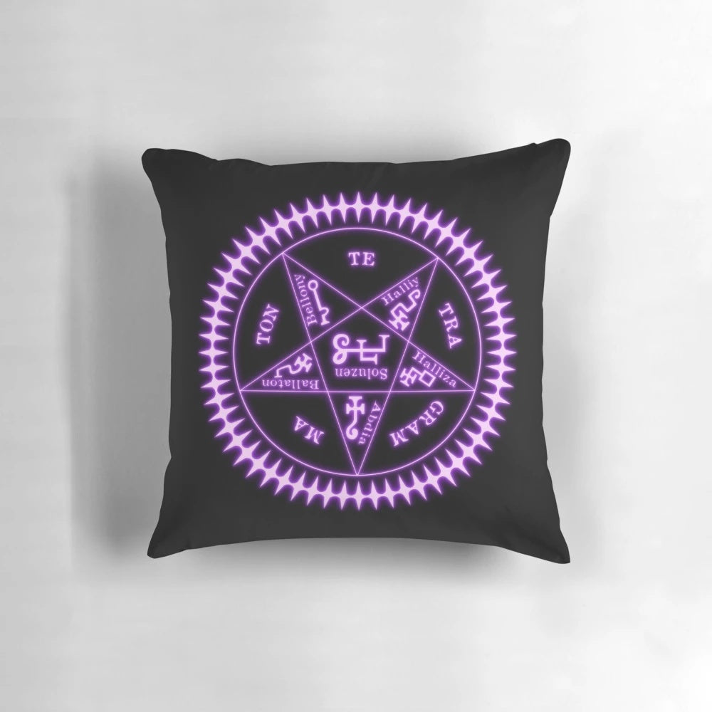 Black Butler Tetragrammaton Sigil Occult Pillow