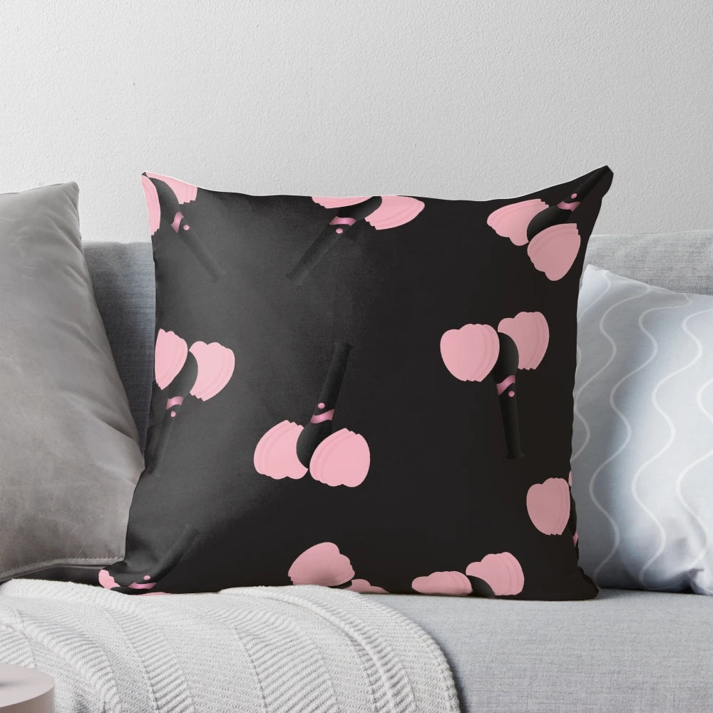 Blackpink Lightstick 2 Pillow with Doodle Design