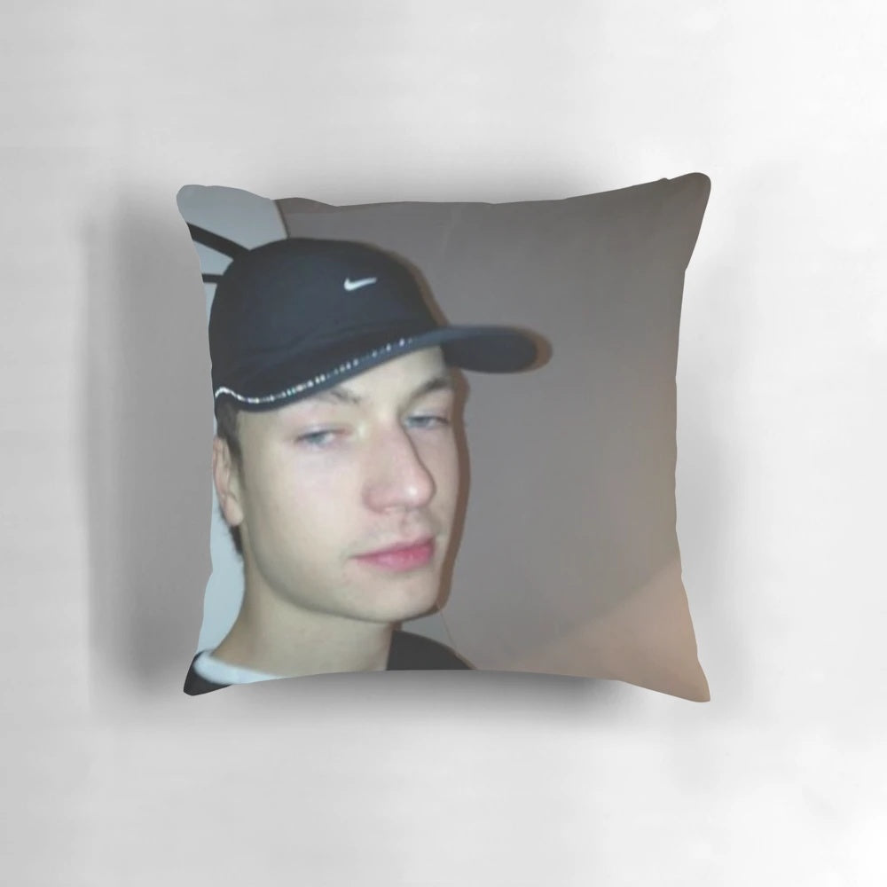 Bladee-inspired decorative pillow with cloud rap aesthetic