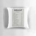 Blond Frank Ocean Receipt Pillow - Comfortable and Stylish Accent for Home or Office