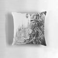 Bloodborne Eileen the Crow plague doctor ink art pillow