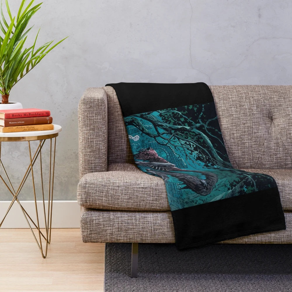 Bloodborne Plush Blanket - Comfortable and Cozy Gaming Accessory