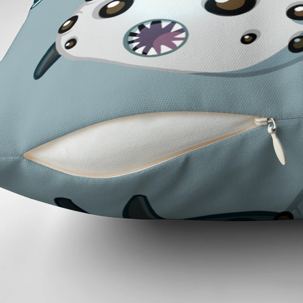 Soft, plush Bloodborne Rom the Vacuous Spider pillow featuring the iconic boss from the Soulsborne video game series.