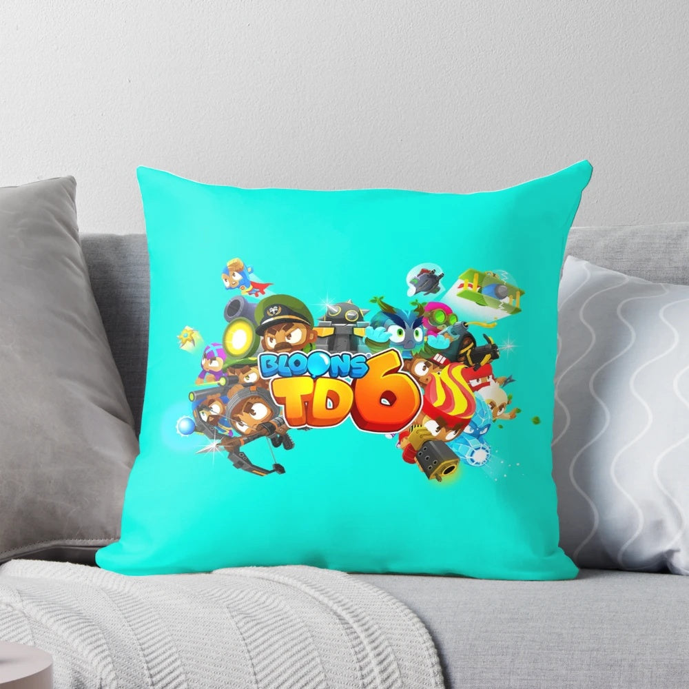 Bloons TD 6 Dart Monkey Decorative Pillow for Kids