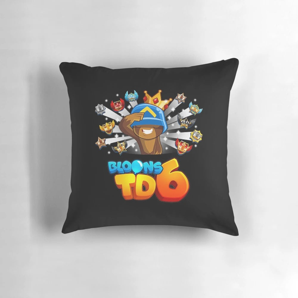 Bloons TD 6 Monkey Plush Pillow for Kids - Decorative Bloons Tower Defense Game Merchandise