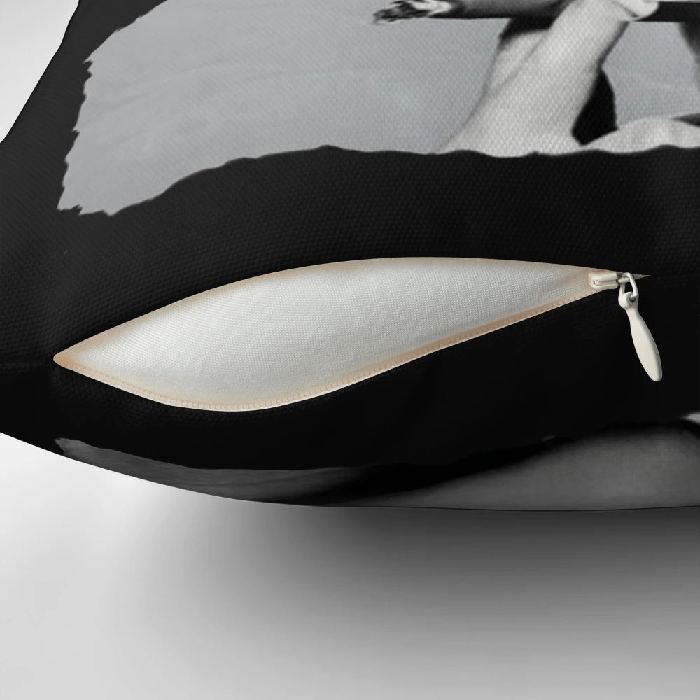 Cozy and stylish girls love blunts music festival-inspired pillow