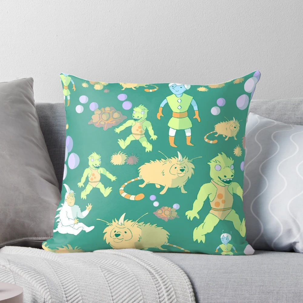 Star Trek Original Series Alien Pattern Pillow - Decorative Home Accessory