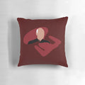 Star Trek Captain Picard Pillow with the USS Enterprise