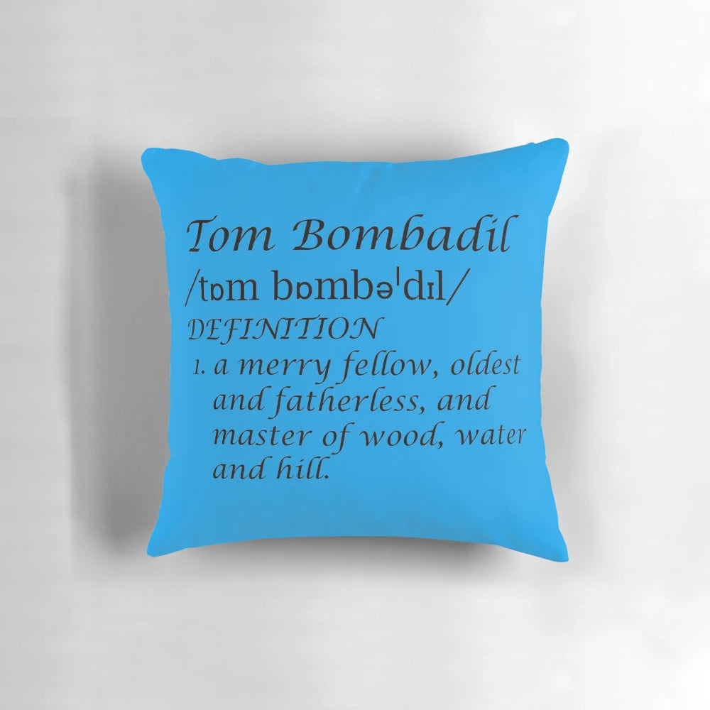 Bombadilian Pillow - Soft, plush LOTR-inspired cushion with whimsical middle-earth-themed design
