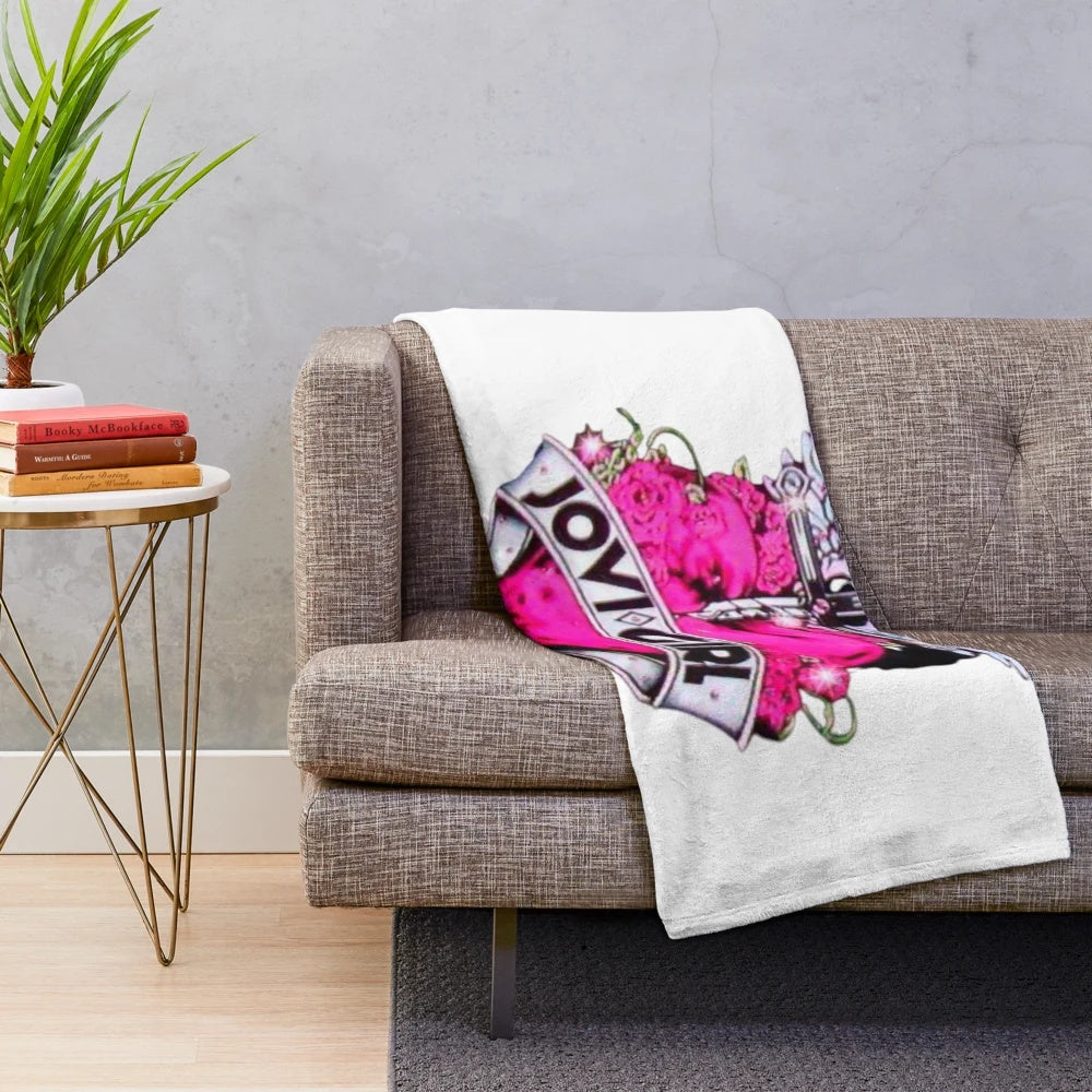 Bon Jovi Inspired Classic Plush Blanket
