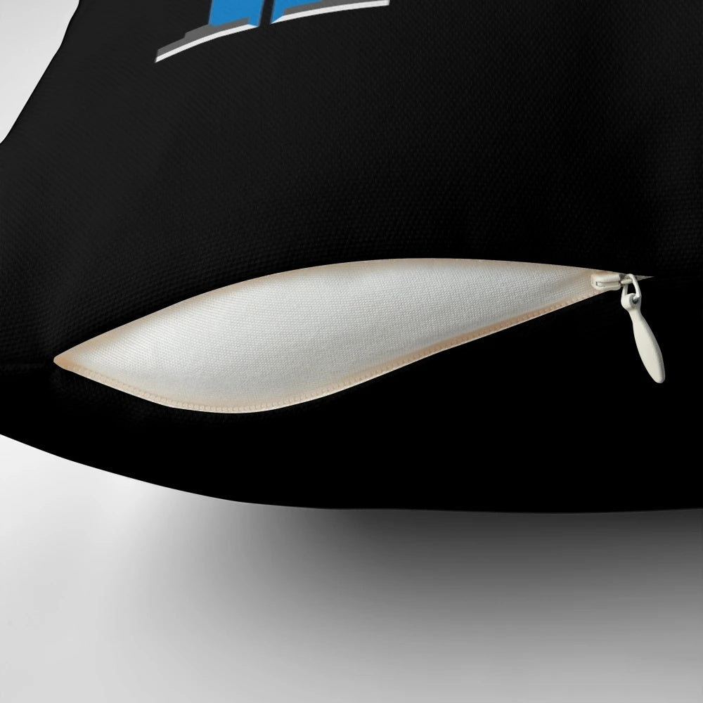 Have You Tried Turning It Off and On Again?" Pillow featuring characters from the IT Crowd