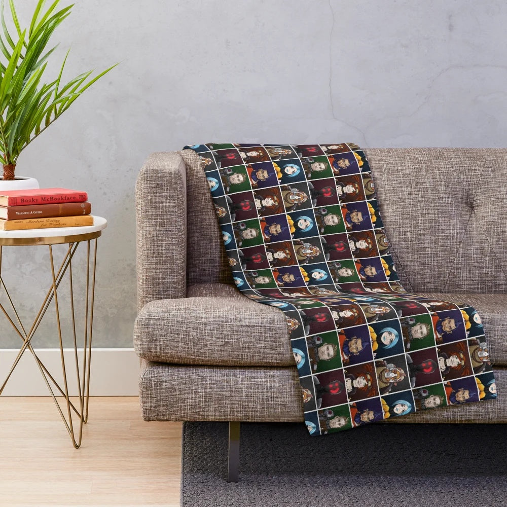 Borderlands 2 Vault Hunters Plush Blanket with Borderlands fan art