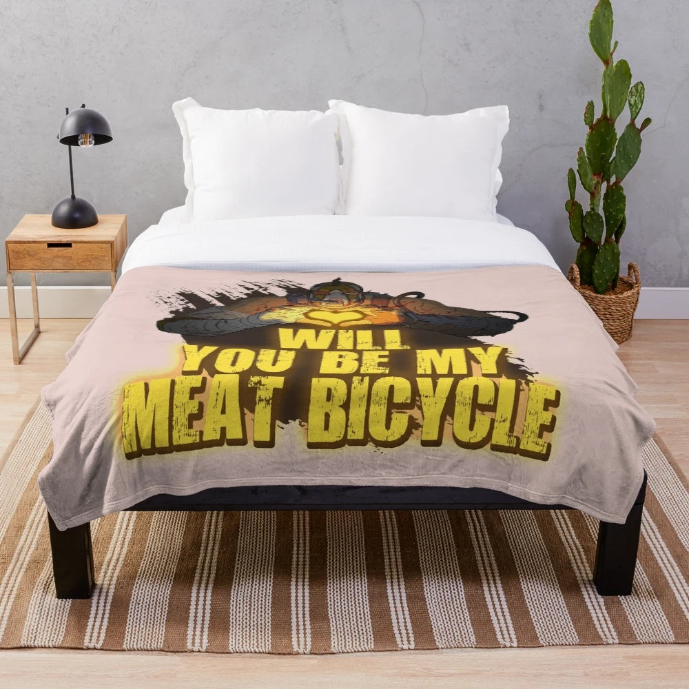 Borderlands Krieg Psycho Themed Plush Blanket
