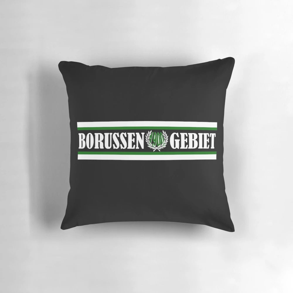 Borussia Monchengladbach Pillow featuring the team's iconic crest and colors