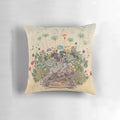A beautifully crafted botanical pillow featuring a fantastical, nature-inspired design.