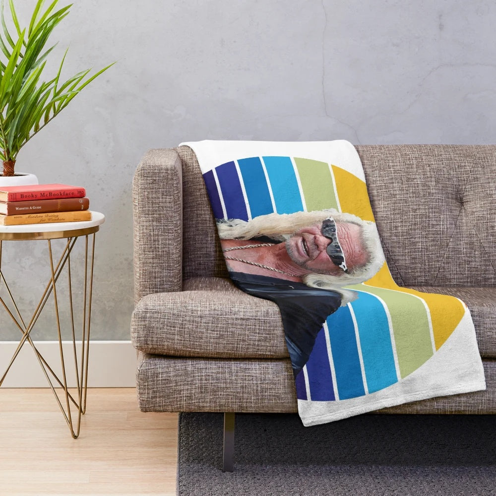Dog the Bounty Hunter Themed Plush Blanket