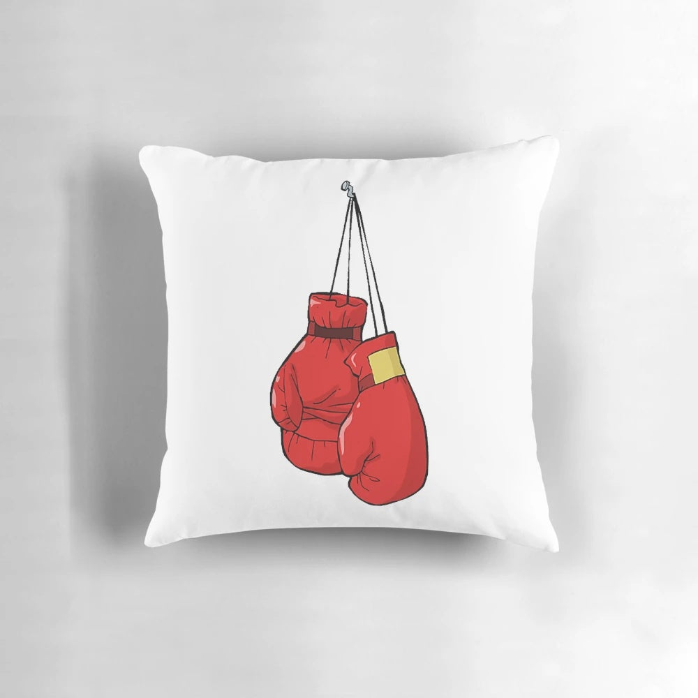 Boxer Pillow with a funky boxing gloves design, perfect for boxing enthusiasts.