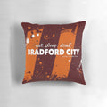 Bradford City FC Fan Pillow with Splash Design