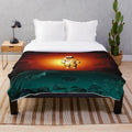 Brand New inspired poly art plush blanket