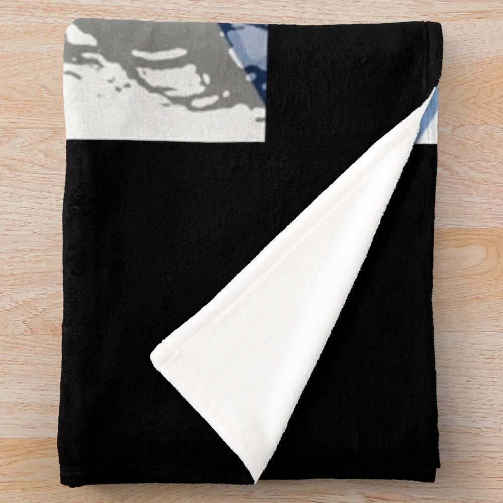 Braveheart-inspired plush blanket featuring Mel Gibson