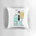 Breakfast at Tiffany's inspired New York Lady Pillow featuring Audrey Hepburn's iconic style