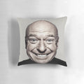 Breaking Bad inspired pillow featuring the character Hank Schrader with happy and sad facial expressions