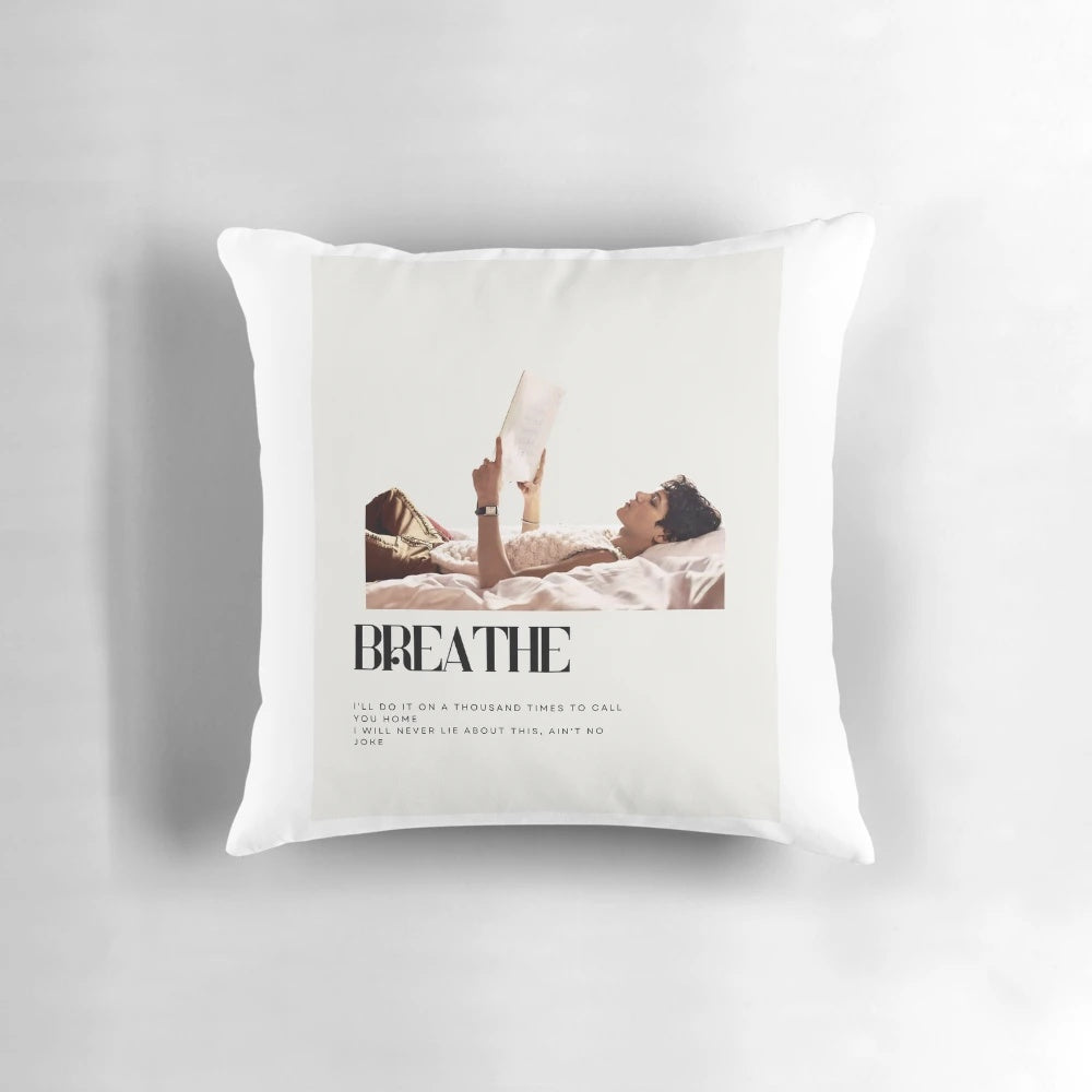 Soft and plush pillow featuring a design inspired by Omar Rudberg from the hit show Young Royals