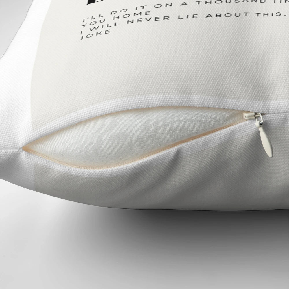 Soft and plush pillow featuring a design inspired by Omar Rudberg from the hit show Young Royals