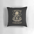 Scuba Diving T-Shirt Pillow Featuring an Underwater Breathing Design