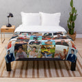 Brent Rivera-inspired plush blanket with soft, cozy design