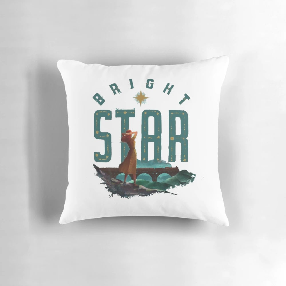 Bright Star Musical Theater Decorative Pillow with Broadway Musical Logo