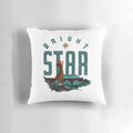 Bright Star Musical Theater Decorative Pillow with Broadway Musical Logo