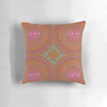 Pilbara Wildflowers Pillow, featuring vibrant digital artwork inspired by Aboriginal stories and the Australian outback