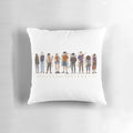 Heroes of Olympus Pillow featuring Percy Jackson, Jason Grace, Piper Mclean, and Nico Diangelo