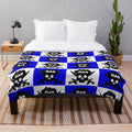 Bristol Rovers Inspired Plush Blanket with Pirates Motif