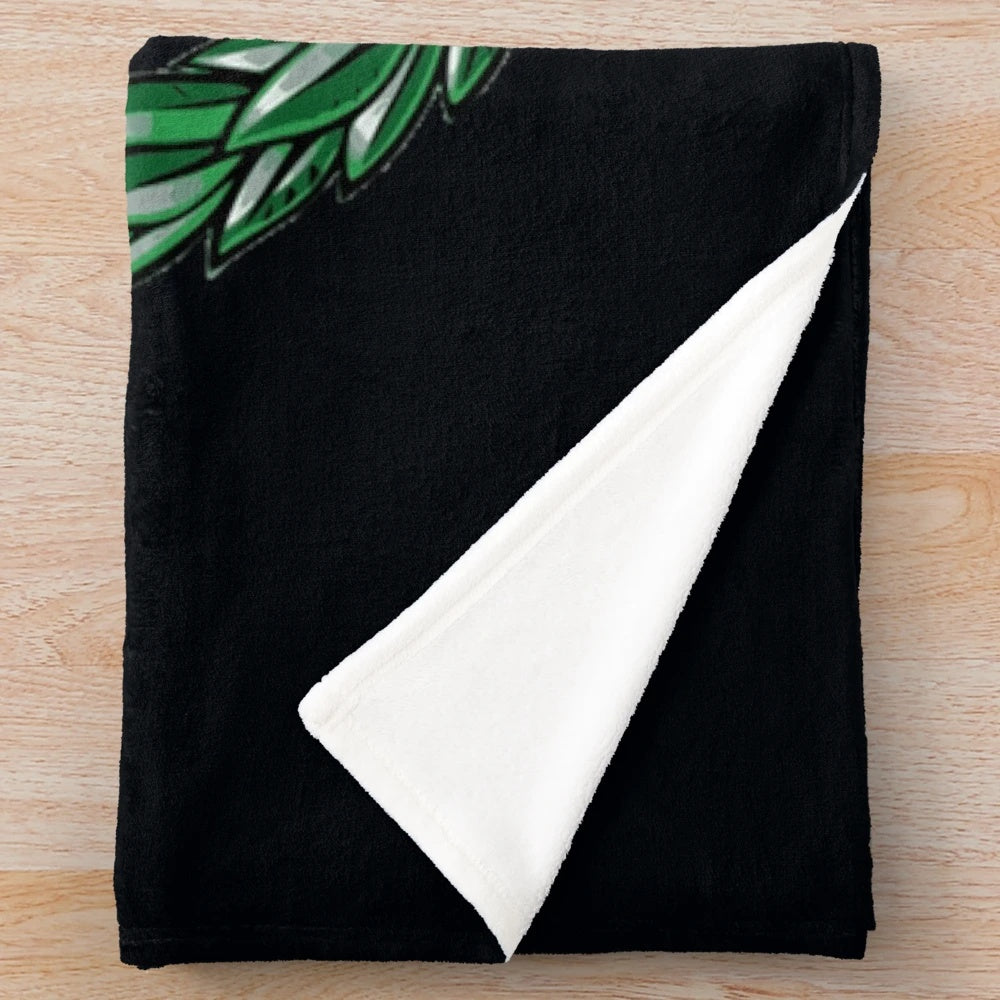 British Army Air Corps Inspired Plush Blanket with Military Emblem