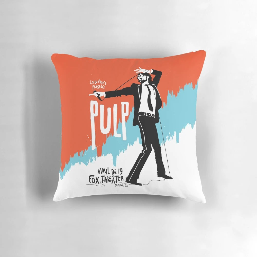 Britpop Pulp Pillow featuring Jarvis Cocker and the Sheffield sound