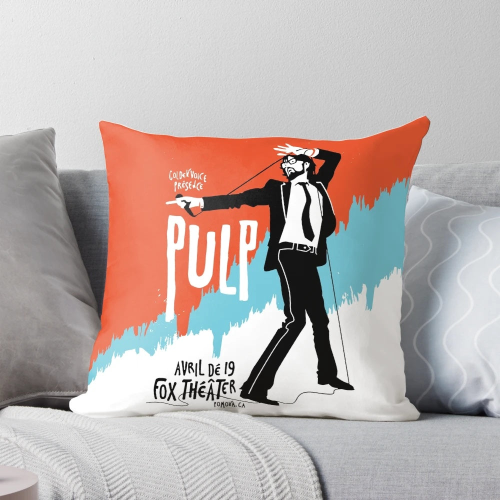 Britpop Pulp Pillow featuring Jarvis Cocker and the Sheffield sound