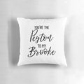 One Tree Hill-inspired pillow featuring Brooke Davis and Peyton Sawyer