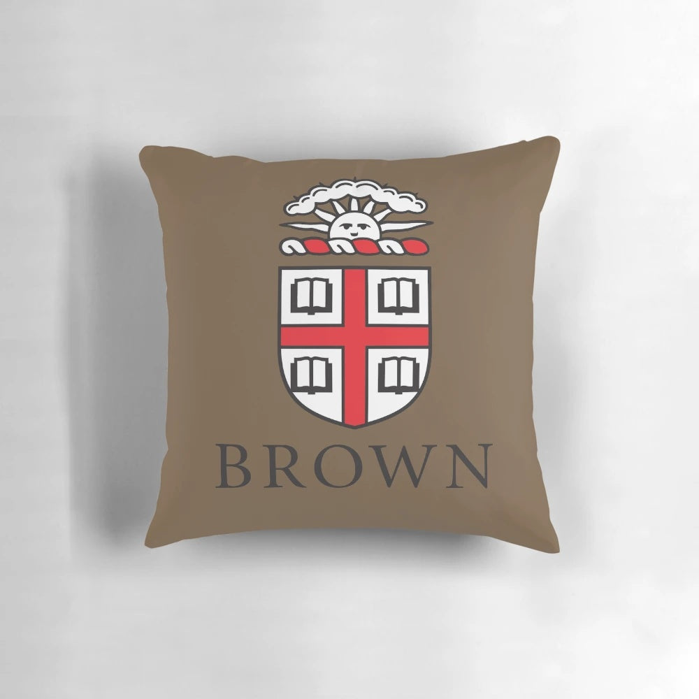 Brown University Pillow featuring the university logo and design